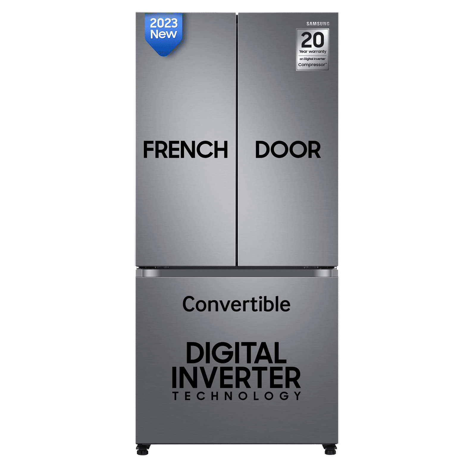 Buy SAMSUNG 580 Litres 4 Star Frost Free French Door Convertible